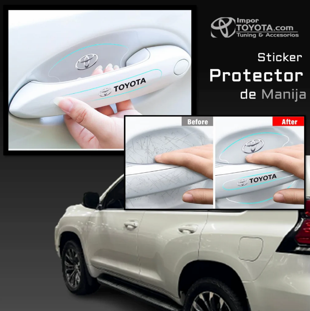 AutoGuardPro® ||Protector de Manija para Carro set x8