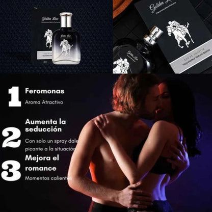 Golden Lure® perfume feromonas 50 ml + Ebook "El libro prohibido de la seducción"